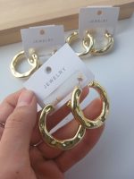 گوشواره دفرمه حلقه ای - Image 3