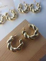 گوشواره دفرمه حلقه ای - Image 6