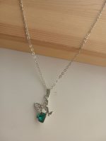 گردنبند پروانه کریستالی کد یک - Image 3