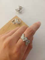 انگشتر جواهری گره ای - Image 4